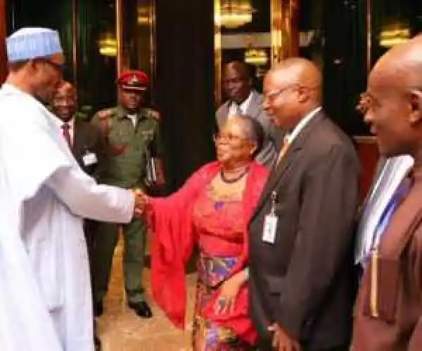 PR Expert Faults Buhari’s Refusal To Shake Hand With Female Ministers